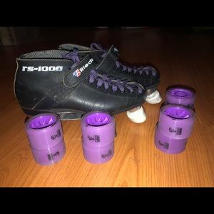 Riedell RS-1000 Derby Roller Skates Used